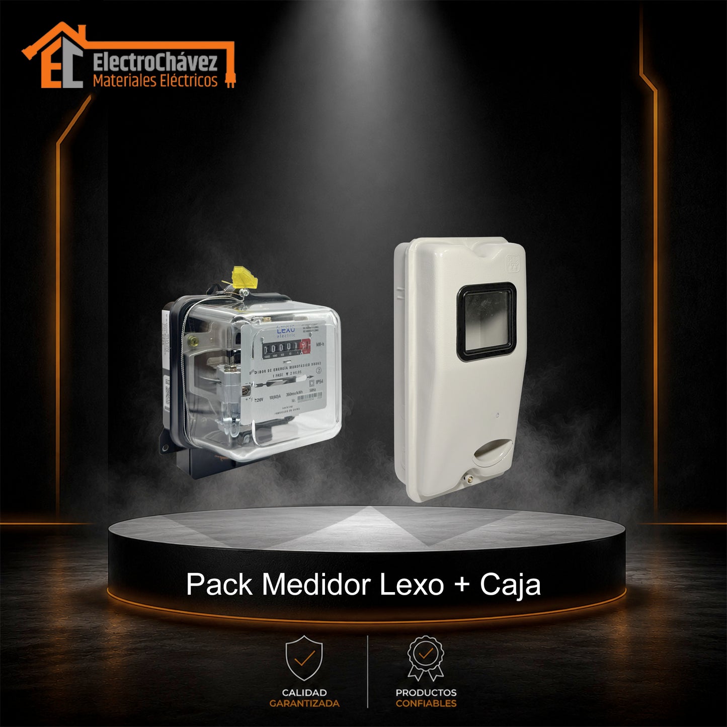 Pack Medidor Monofásico + Caja Empalme Saime