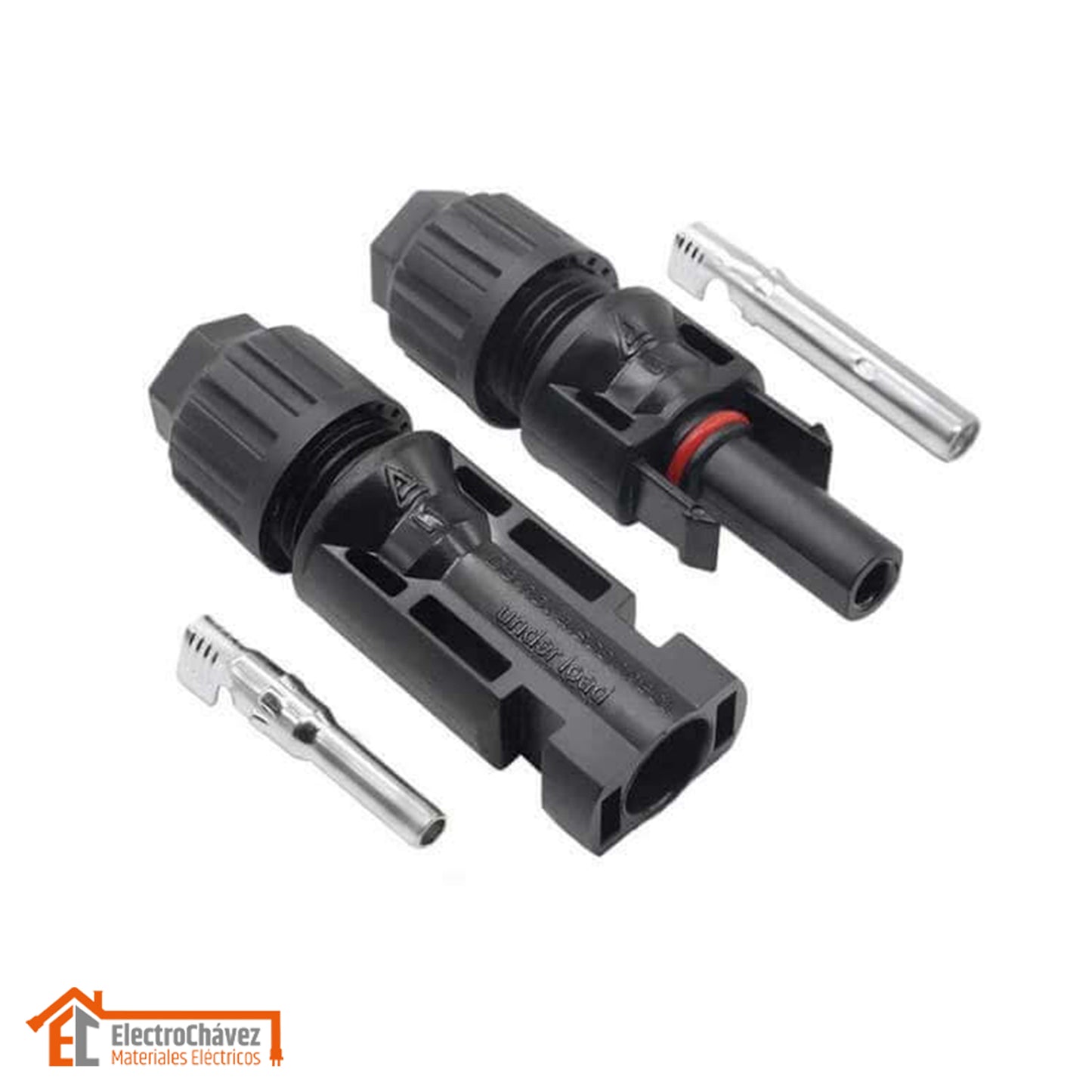 Pack Conector Hembra - Macho MC4 Cable Panel Solar