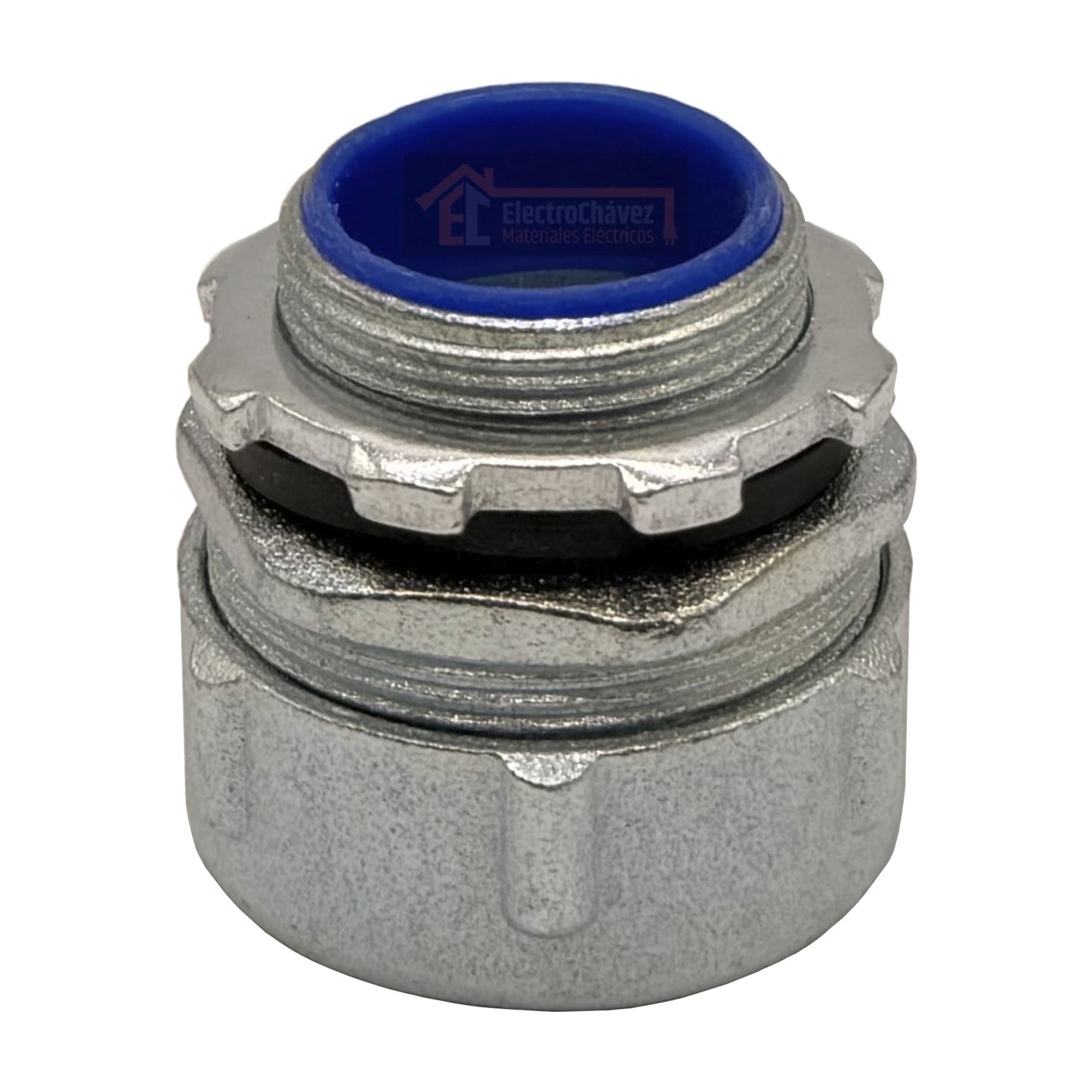 Conector Recto 63 mm Para Flexible Metálico