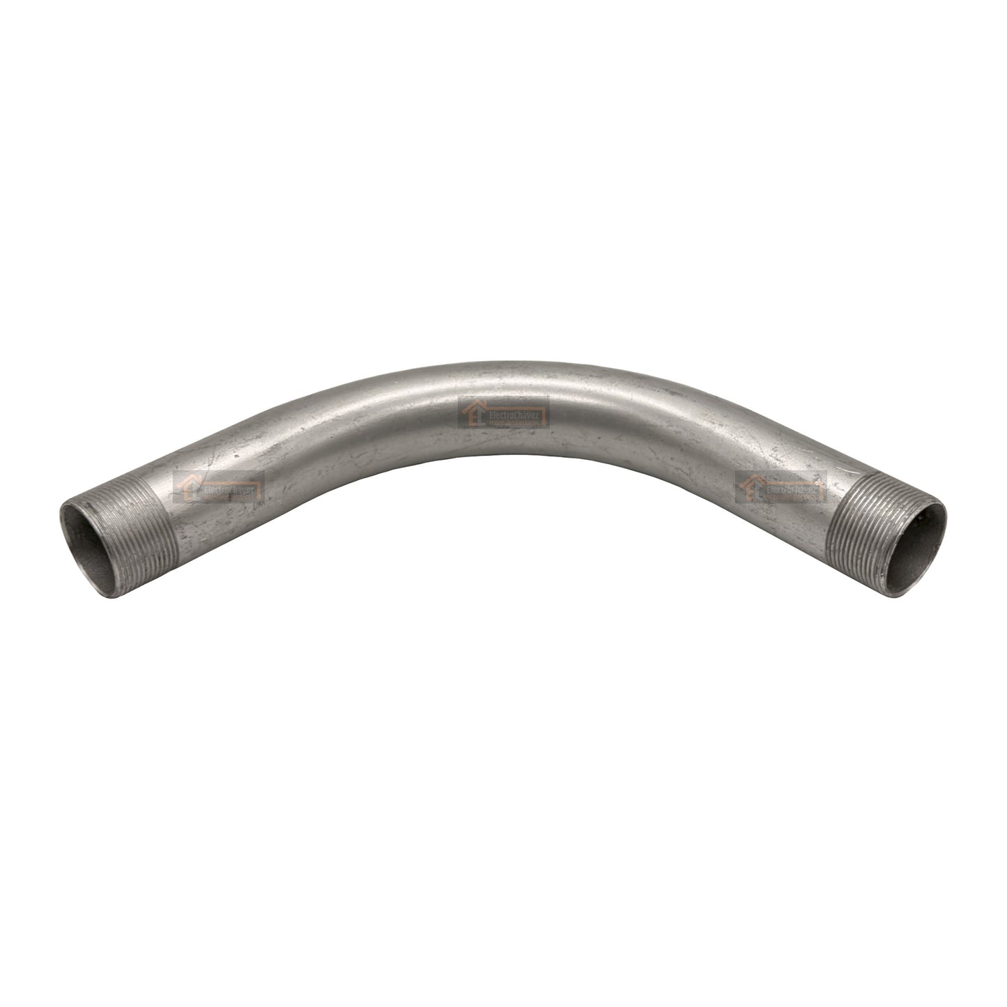 Curva Codo 20mm Galvanizado con Hilo RMC