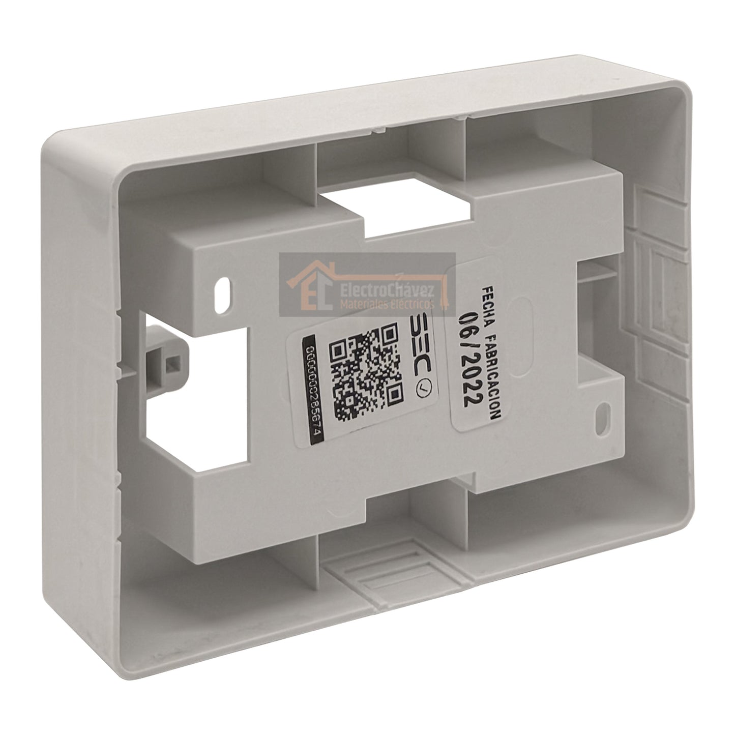 Caja Pvc Chuqui Distribución Eléctrica Blanca - KALOP