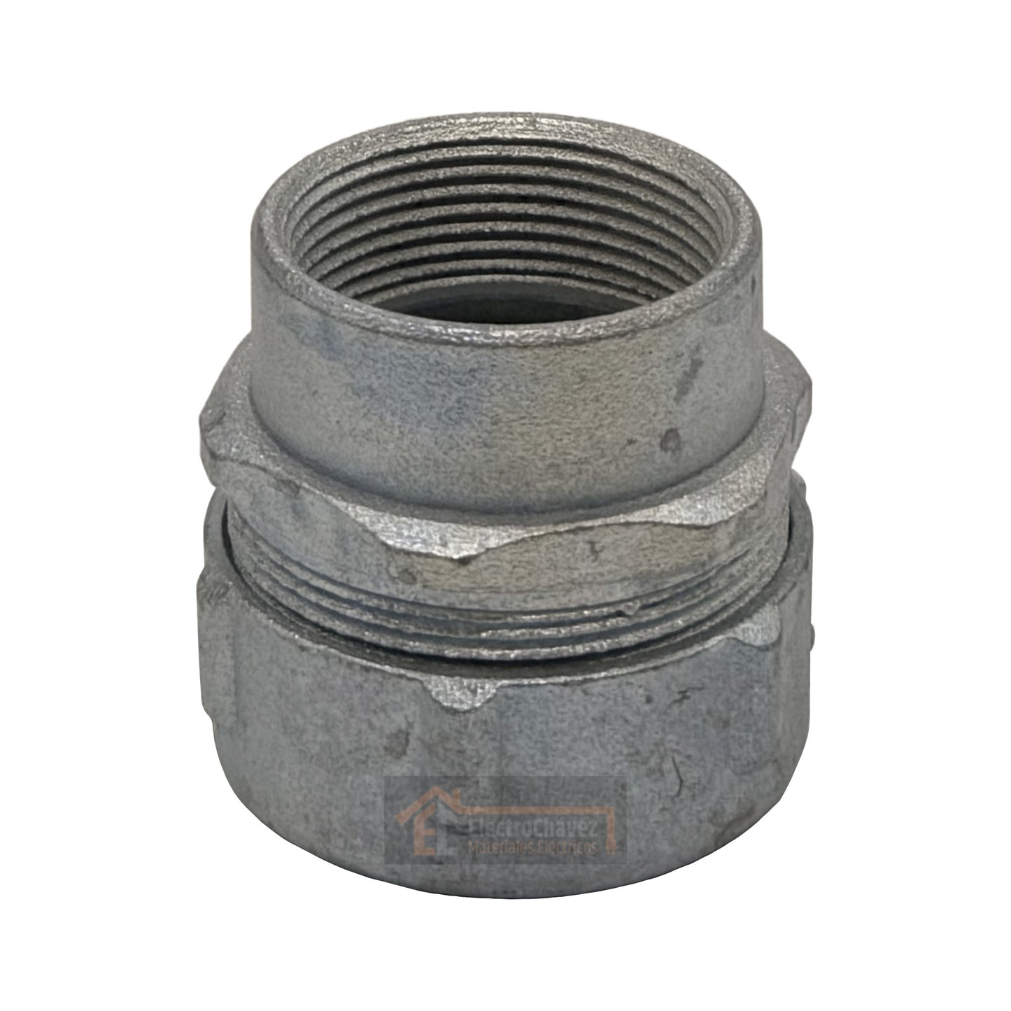 Conector con Hilo 20mm Flexible a Tubería Galvanizada