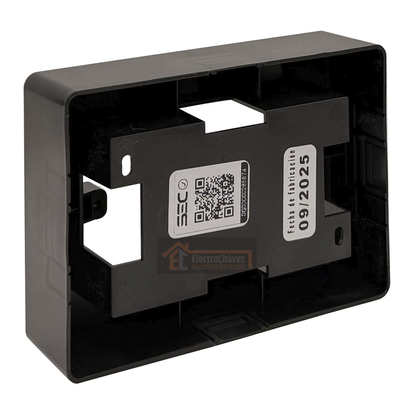 Caja Pvc Chuqui Distribución Eléctrica Negra - KALOP