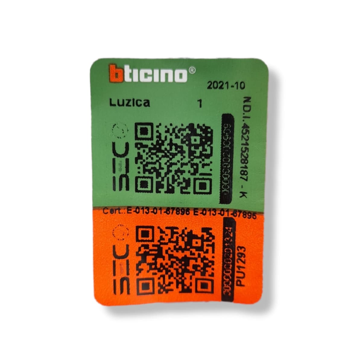 Enchufe Embutido Doble 2p+t 10/16a Blanco Armado Luzica - Bticino
