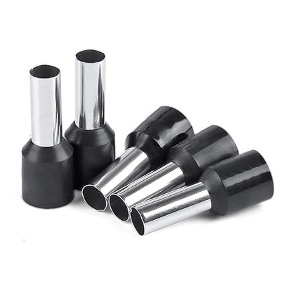 Terminal Ferrul Aislado 16 awg / 1,5 mm Negro (100 unidades)