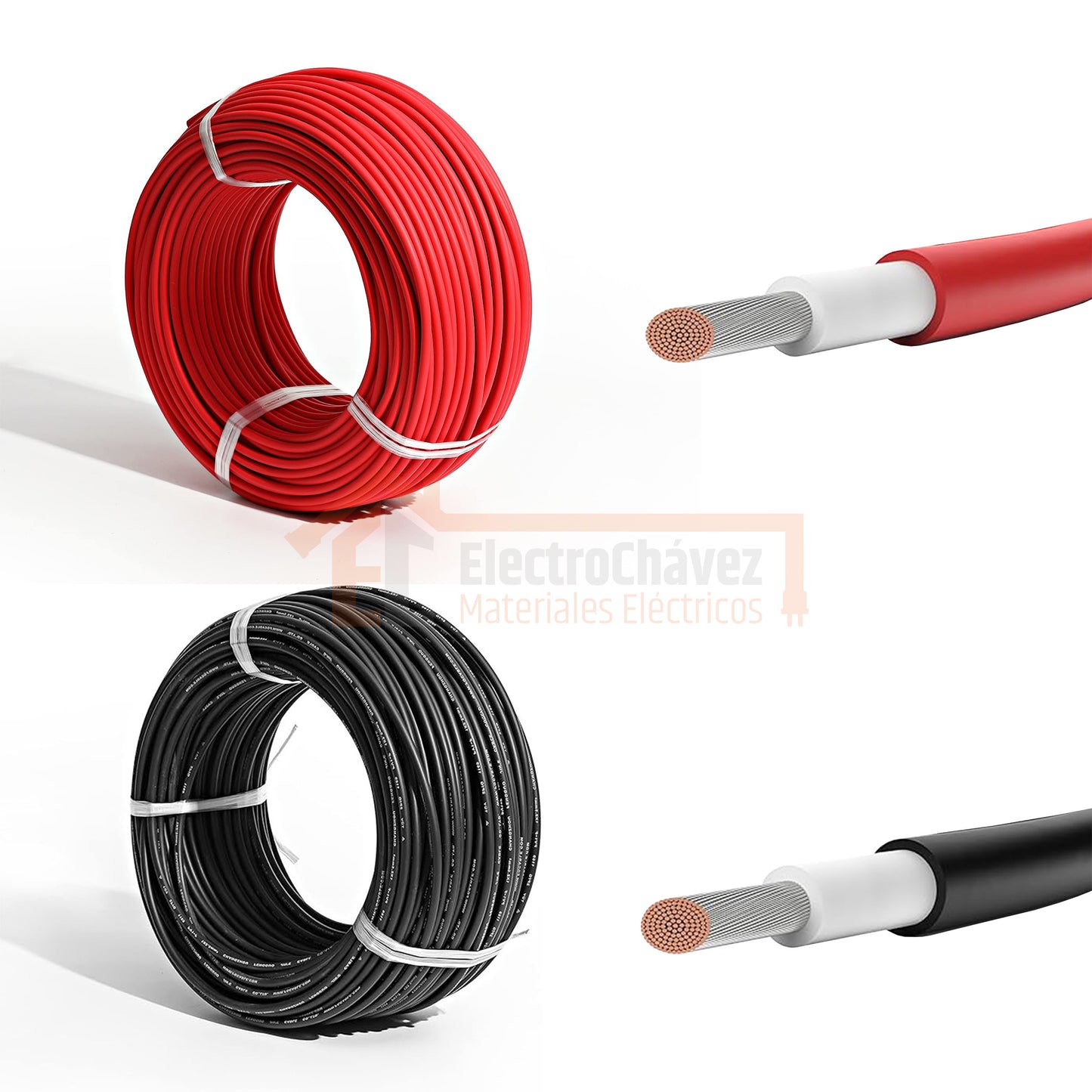 Cable Solar Fotovoltaico (H1Z2Z2-K) 6 mm²