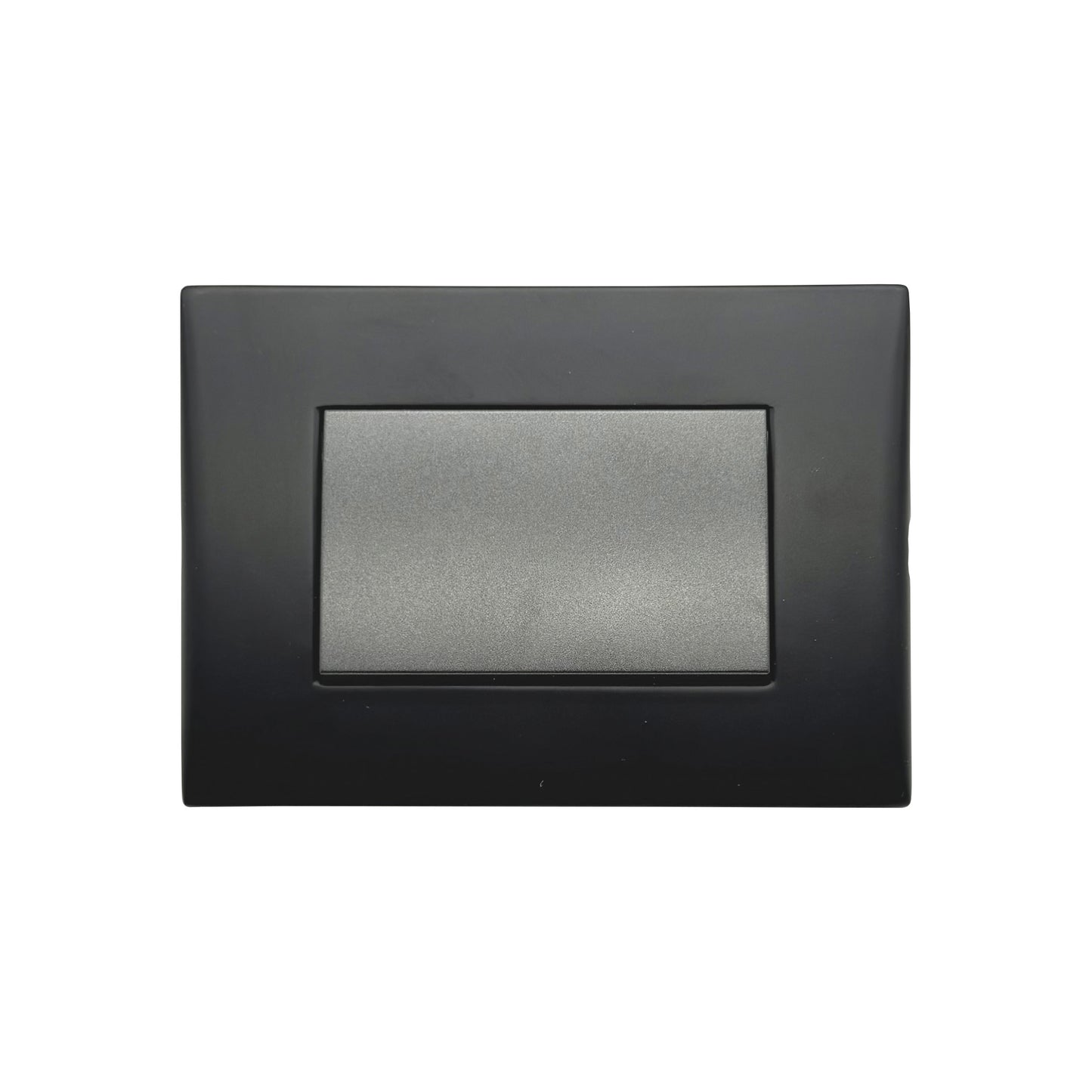 Interruptor Embutido Simple Teclón 9/12 10a Black Andes Armado Metal - Lexo