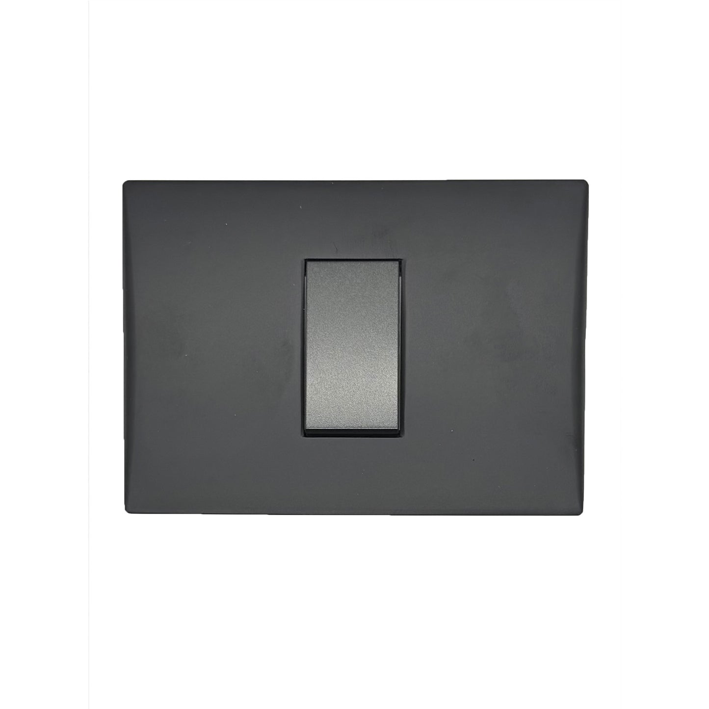 Interruptor Embutido Simple 9/24 10a Black Andes Armado Metal - Lexo