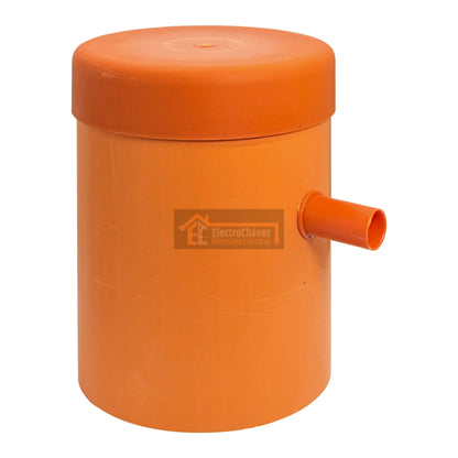 Camarilla De Registro Pvc 160mm Con Tapa