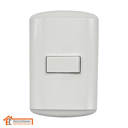 Interruptor Embutido Simple 9/12 10a Modus Plus - Bticino