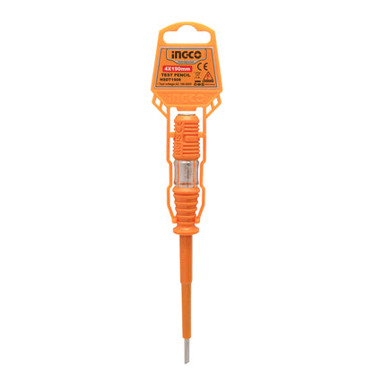 Atornillador Busca Polo Tester Voltaje 4x190mm - Ingco