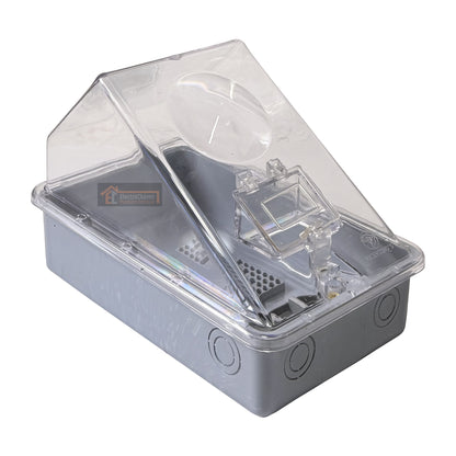 Caja Empalme Medidor Monofásico Policarbonato Con Lupa