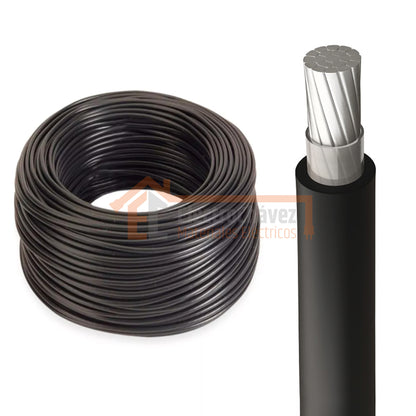 Cable Aluminio Subterráneo 1x35 mm² Aislado (Por metro)