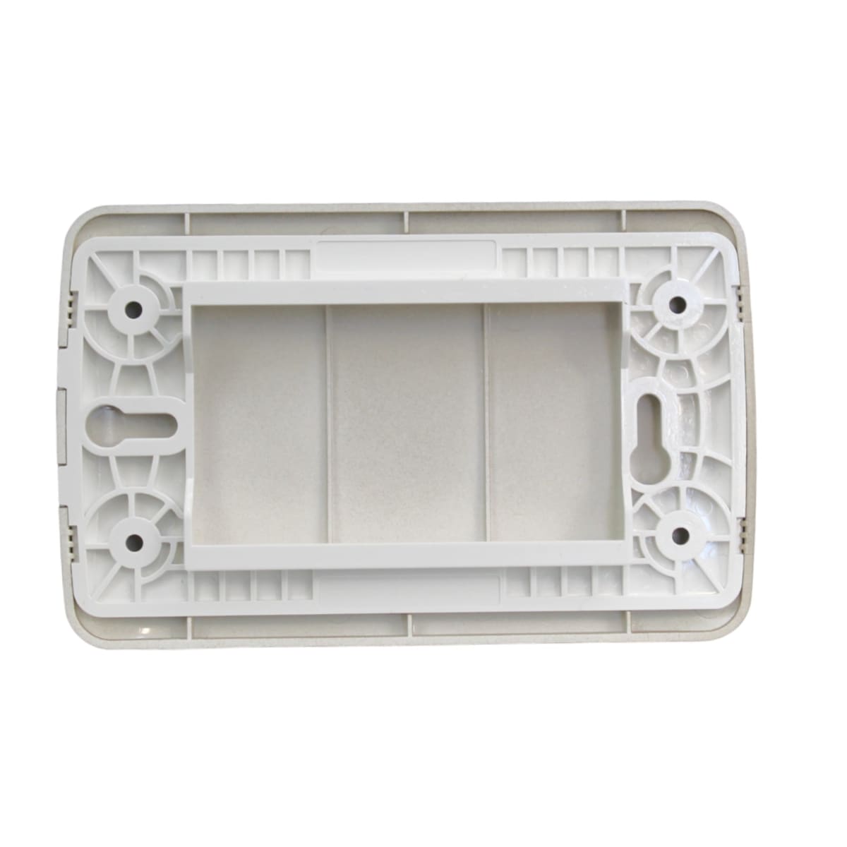 Tapa / Placa Ciega Embutida Café / Titanio Armado - Lexo