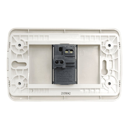 Interruptor Embutido Simple 9/12 10a café / titanio Armado - Lexo