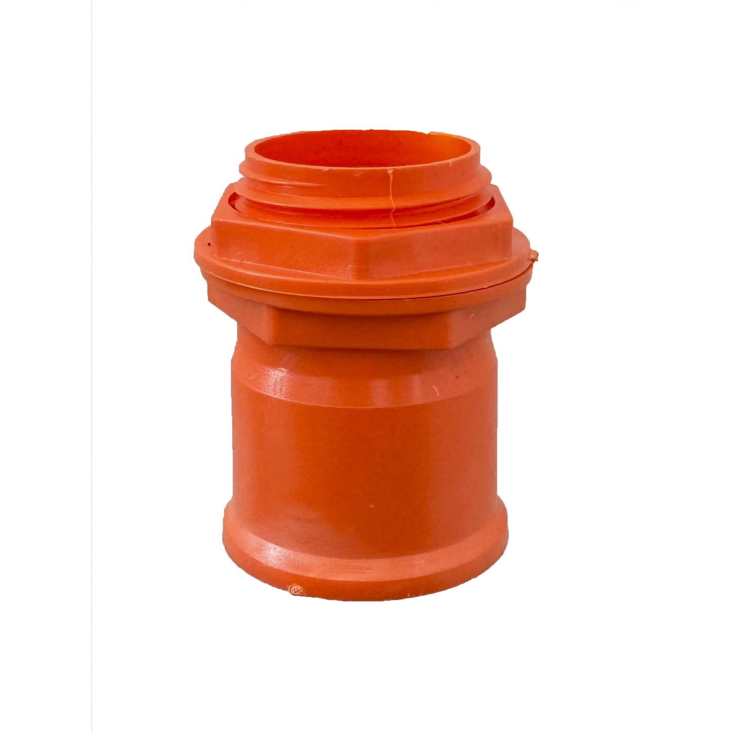 Salida / Terminal De Caja Con Tuerca PVC 40mm