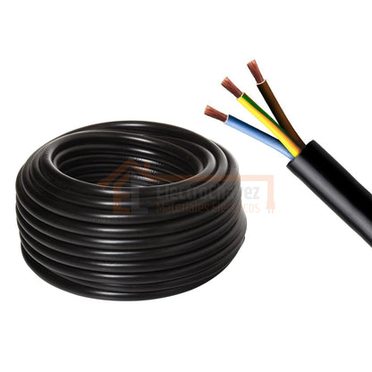 Cordón Eléctrico (H05VV-F) 3x1 mm² por Metro