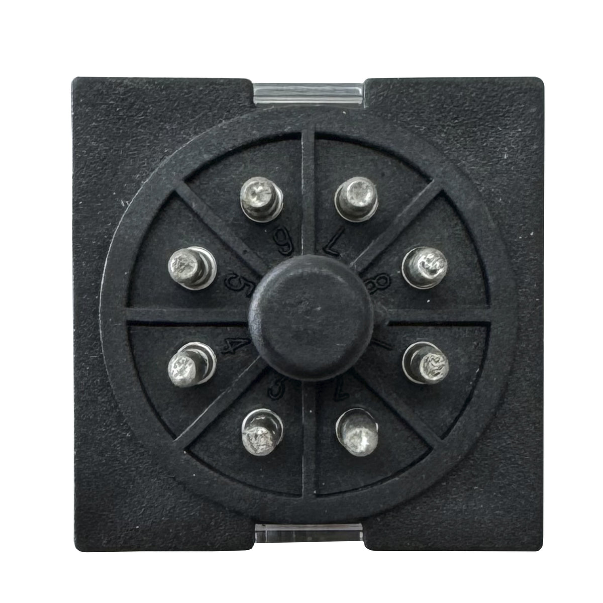 Mini Relé 8 Pin 10A 24V AC Encapsulado + Base Riel Din - CHINT