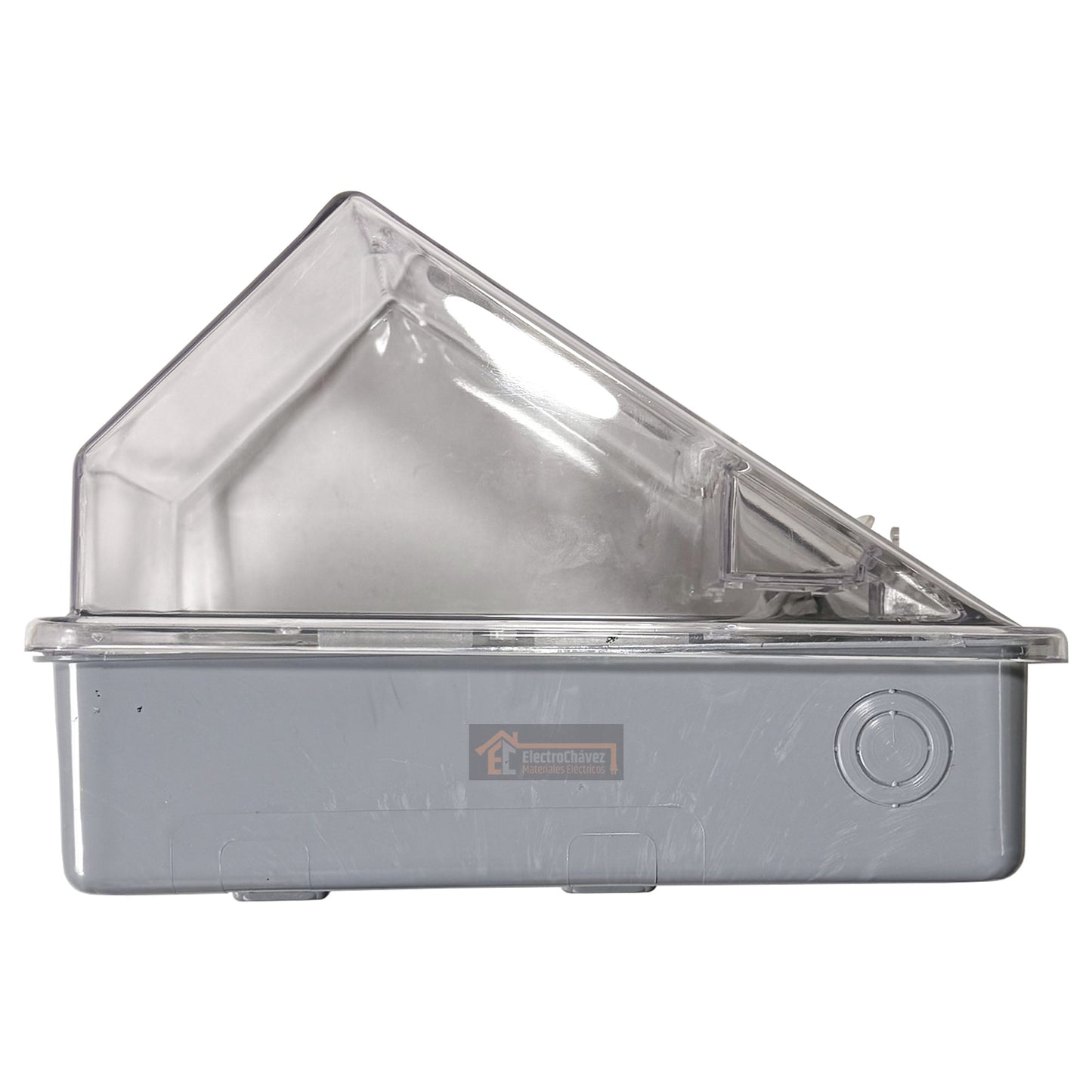 Caja Empalme Medidor Monofásico Policarbonato Con Lupa