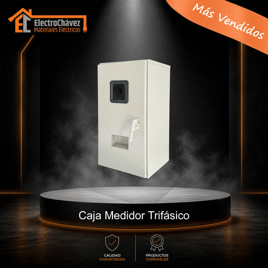 Caja Medidor Trifásico Empalme Gabinete Metálica