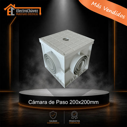 Cámara De Paso / Registro 200x200mm Con Tapa - Gewiss