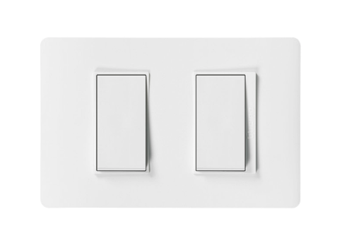 Interruptor Embutido doble 9/24 10a Blanco Armado Luzica - Bticino