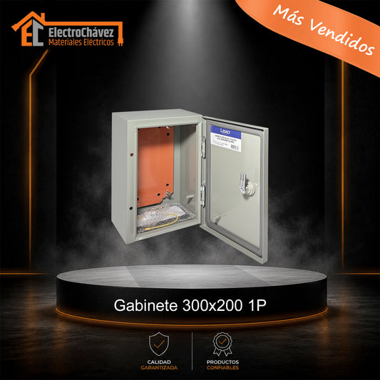 Gabinete Tablero Metálico Eléctrico 300x200x150 1 puerta Ip65