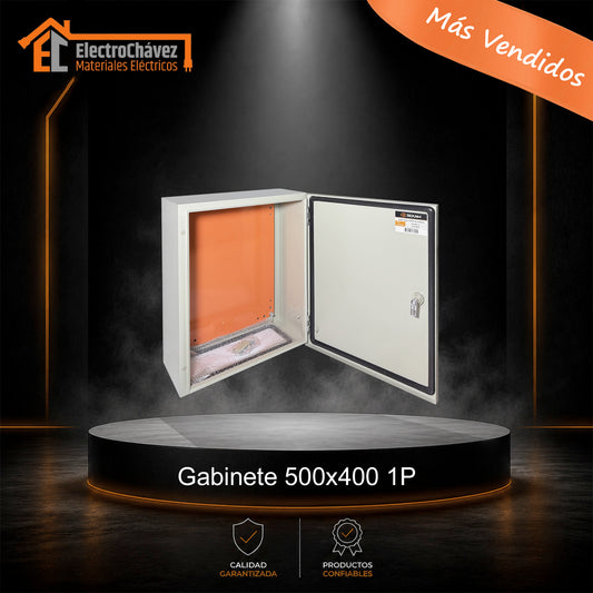 Gabinete Tablero Metálico Eléctrico 500x400x200 1 puerta Ip65