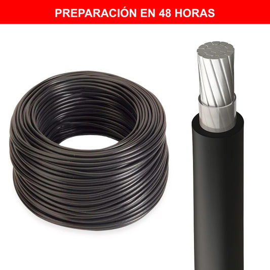 Cable Aluminio Subterráneo 1x120 mm² Aislado (Por metro)