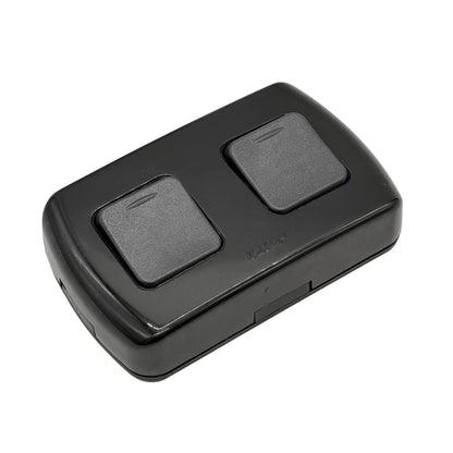 Interruptor Doble 9/15 10a Sobrepuesto Negro - KALOP