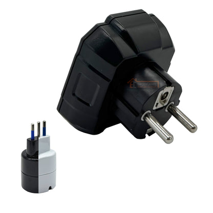 Probador Diferencial Tester De Enchufes + Adaptador Schuko - Lexo