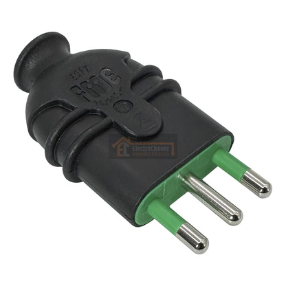 Enchufe Macho Volante 2p+t 16a - Fanton