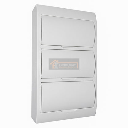 Tablero Sobrepuesto Interior 36 Circuitos / Módulos