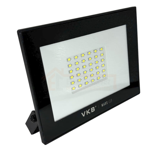 Foco Proyector 30w Reflector Metal Led IP65 Negro - VKB