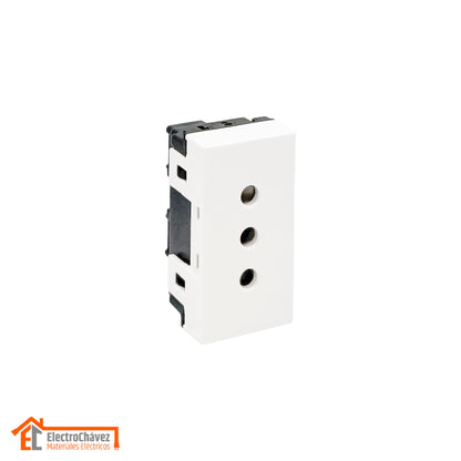 Modulo Enchufe 10a Compatible Con Línea Blanca - Lexo