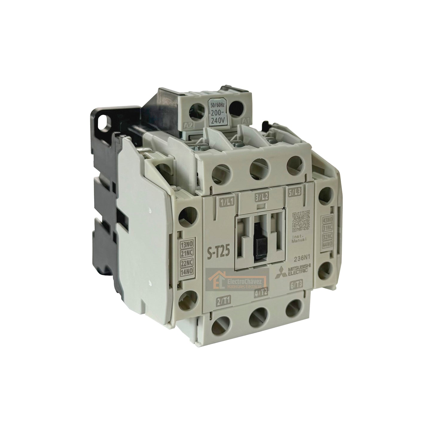 Contactor S-T25 / 3p + 2no + 2nc Trifásico Bobina 220v - Mitsubishi