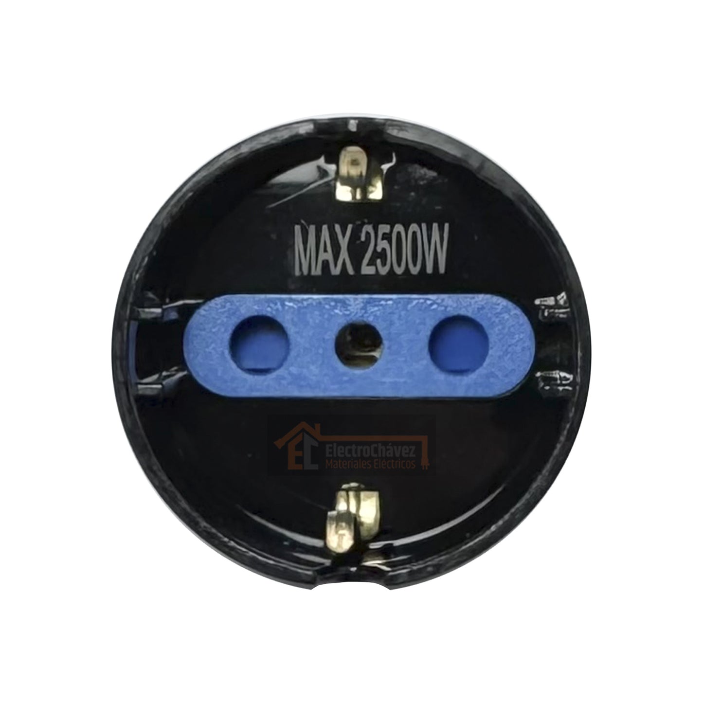 Adaptador Schuko 10a 2p+t Negro Certificado - Lexo