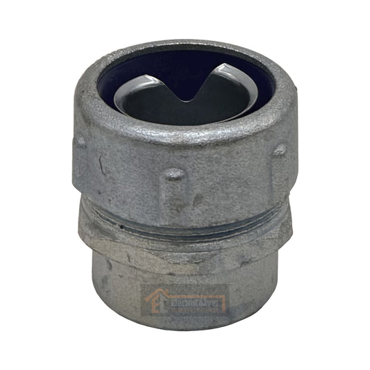 Conector con Hilo 32mm Flexible a Tubería Galvanizada
