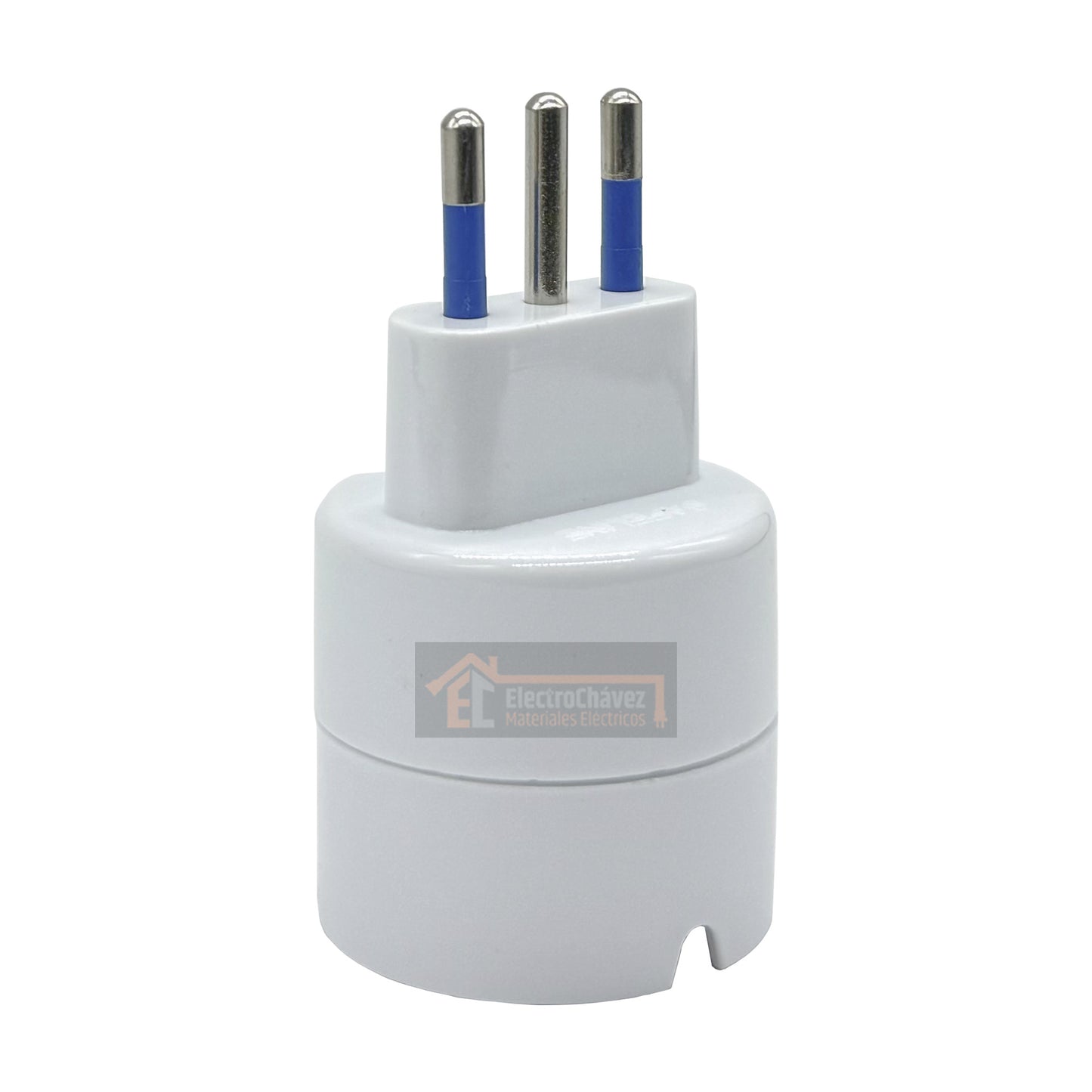 Adaptador Schuko 10a 2p+t Blanco Certificado - Lexo