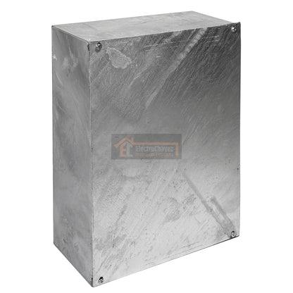 Caja Metálica Galvanizada Lisa 400x300x150