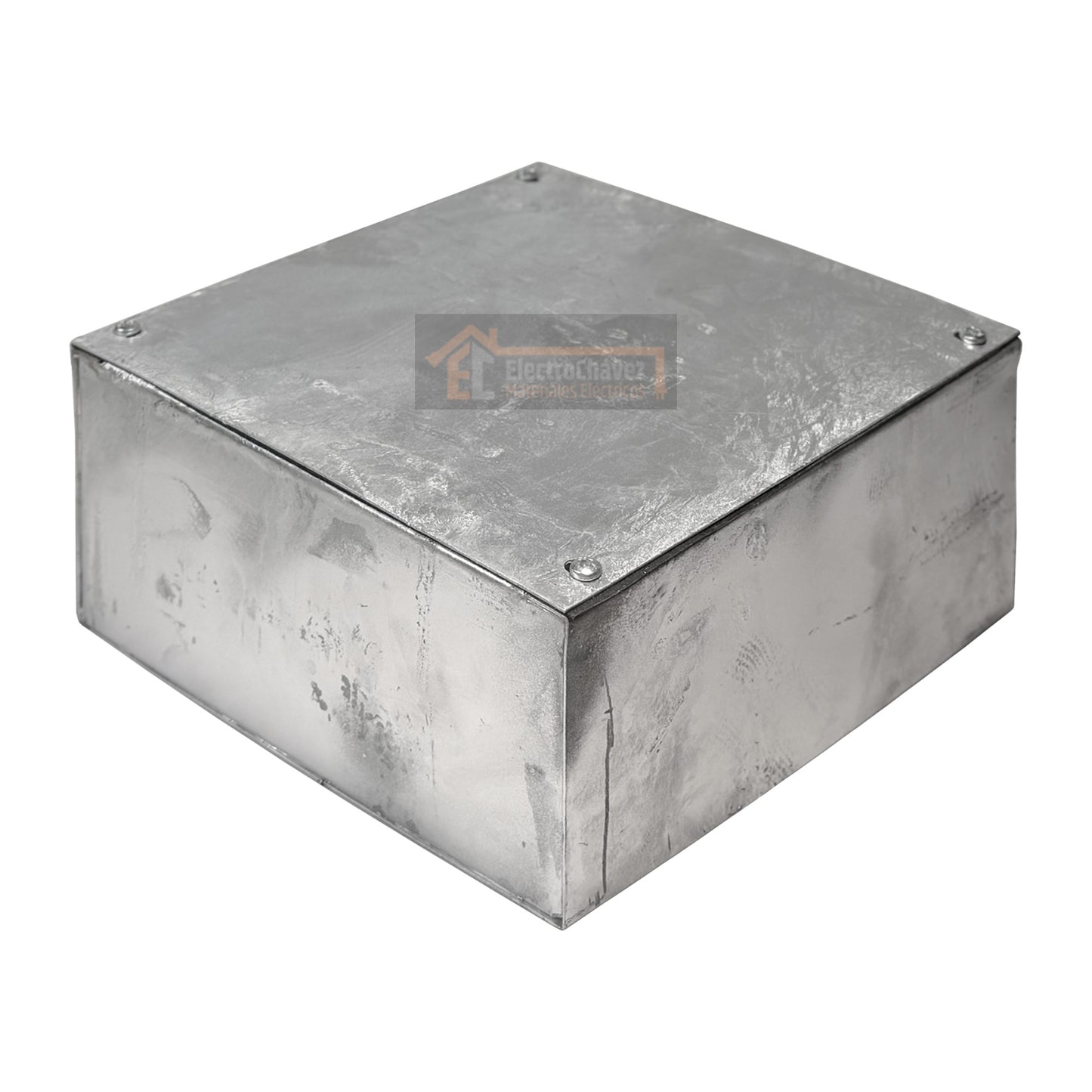 Caja Metálica Galvanizada Lisa 200x200x100