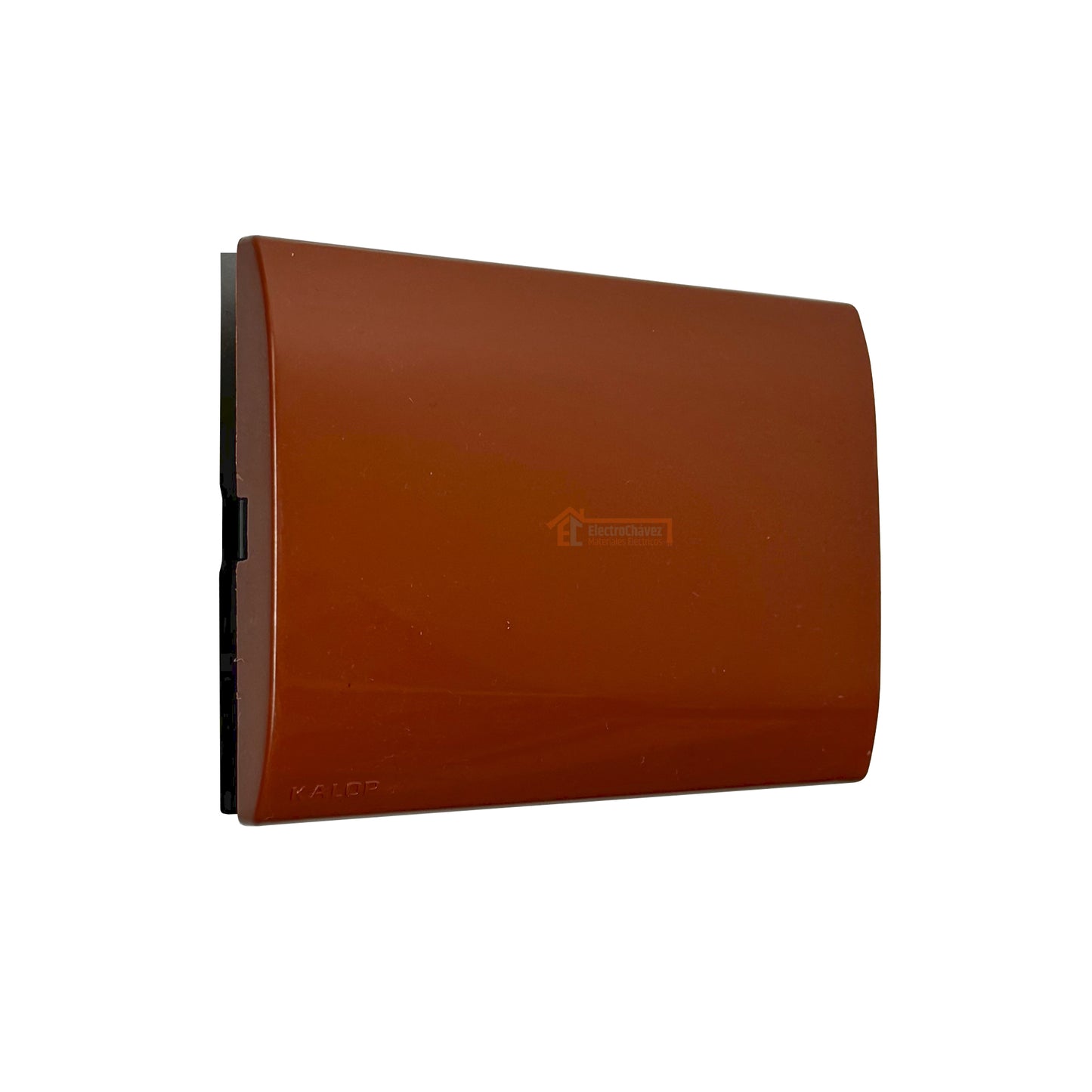 Tapa / Placa Ciega Café Con Soporte - KALOP