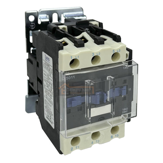 Contactor 50A / 3P + 1NO + 1NC Bobina 220v - Lexo