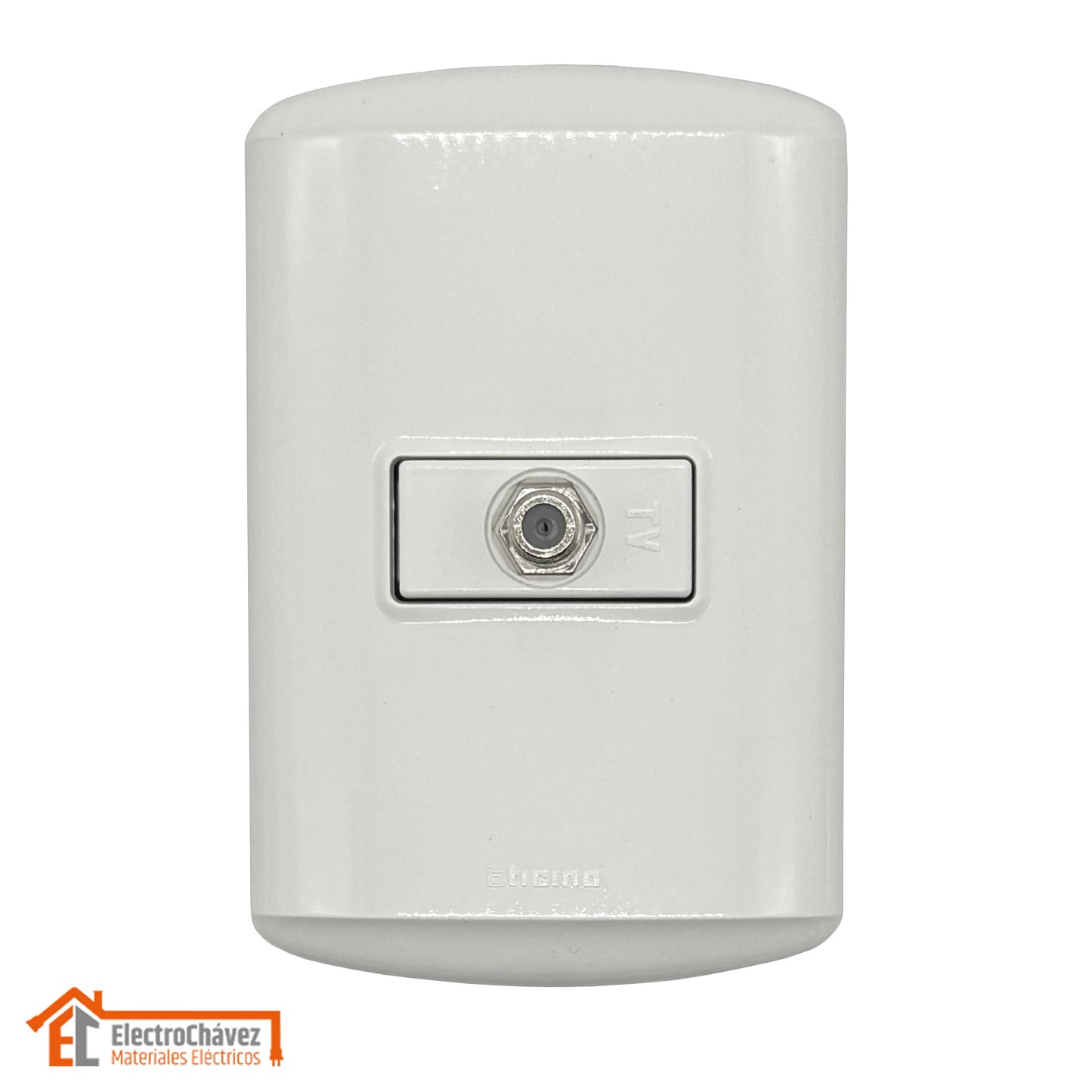 Toma Coaxial Tv Hembra Modus Plus Armado - Bticino