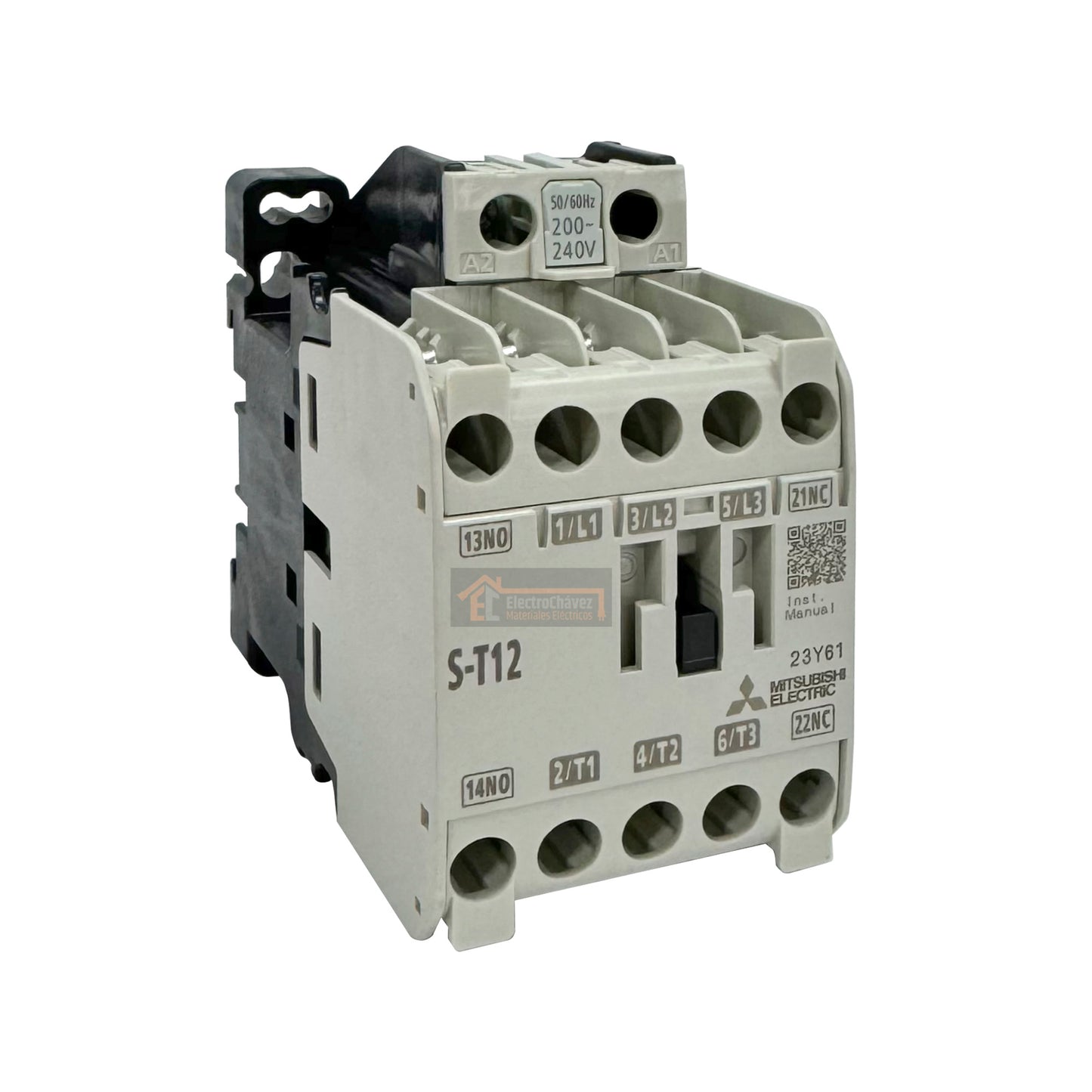 Contactor S-T12 / 3p + 1no + 1nc Trifásico Bobina 220v - Mitsubishi