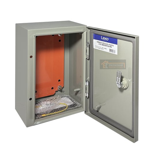 Gabinete Tablero Metálico Eléctrico 300x200x150 1 puerta Ip65
