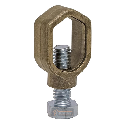 Conector Barra Toma Tierra 5/8 Bronce