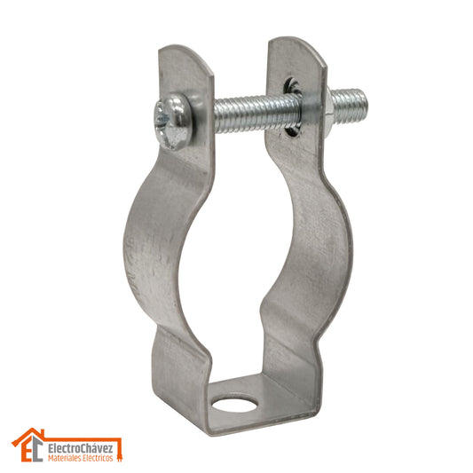 Abrazadera Tipo Caddy 40mm con Perno