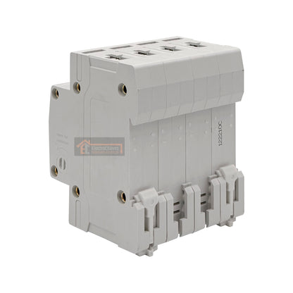 Interruptor Disyuntor Automático Tetrapolar 4p 16a (4x16a) 6ka Curva C - Lexo