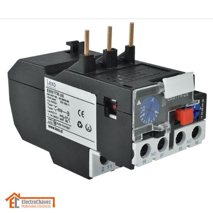 Relé Térmico Regulable (12 - 18a) para Contactor - Lexo